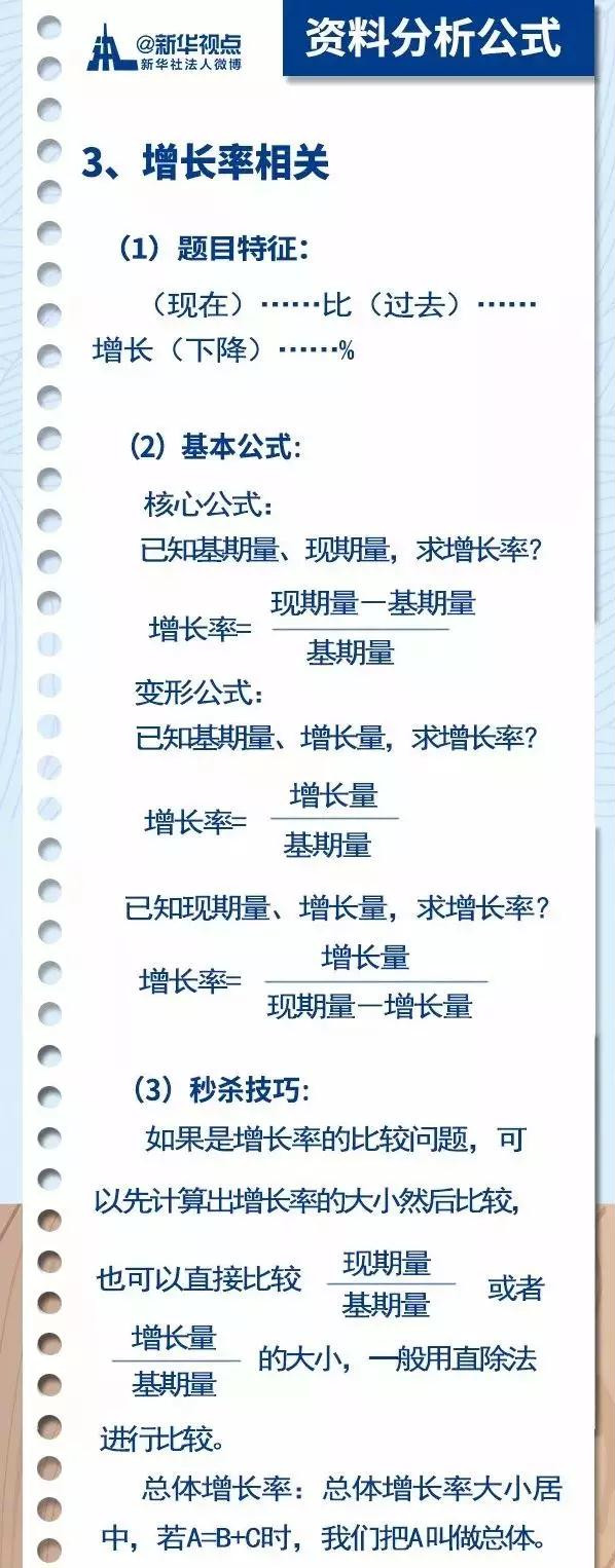 2020國考行測常用公式匯總，背完答題省時省力