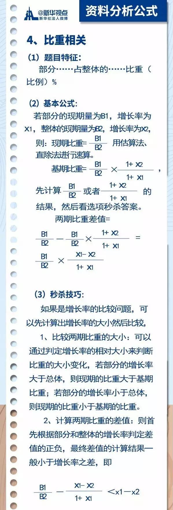 2020國考行測常用公式匯總，背完答題省時省力